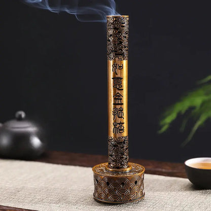 Porte-encens doré de style chinois ancien