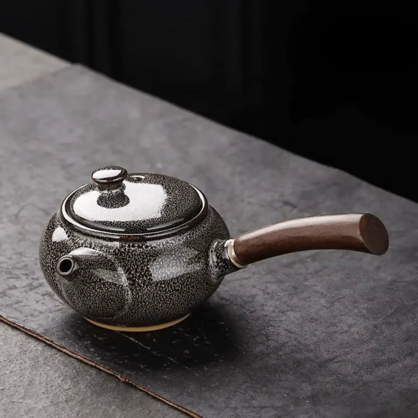 Théière porcelaine Kung Fu avec tasse gongdao incluse, cérémonie thé dégustation intime